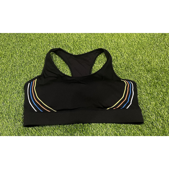 Zyia Lot Of 4 Sports BrasHigh Impact Racerback Black SZ Small - Picture 3 of 14